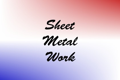 Sheet Metal Work Image